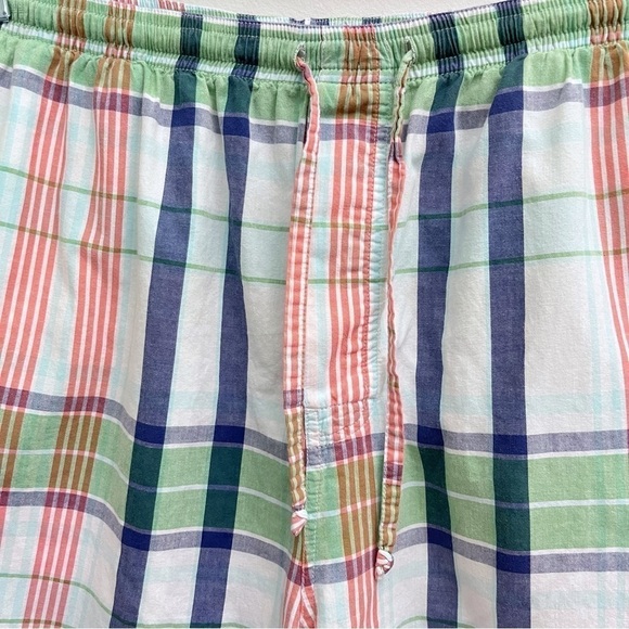 Nautica Men’s colorful plaid cotton drawstring shorts Size Large - Picture 2 of 9